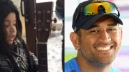 MS Dhoni's Daughter Ziva Sings 'Equestria, the Land I Love' on a Snowy Day, CSK Captain Posts Cute Video on Instagram
