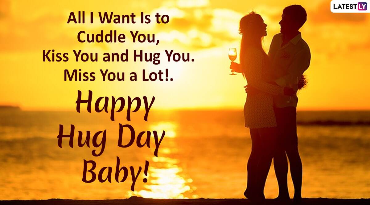 Happy Hug Day 2020 Greetings: WhatsApp Stickers, Hike GIFs, Romantic ...