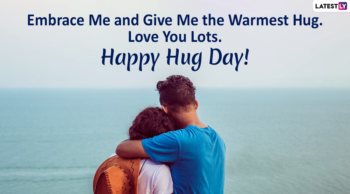 Happy Hug Day 2020 Greetings: WhatsApp Stickers, Hike GIFs, Romantic ...