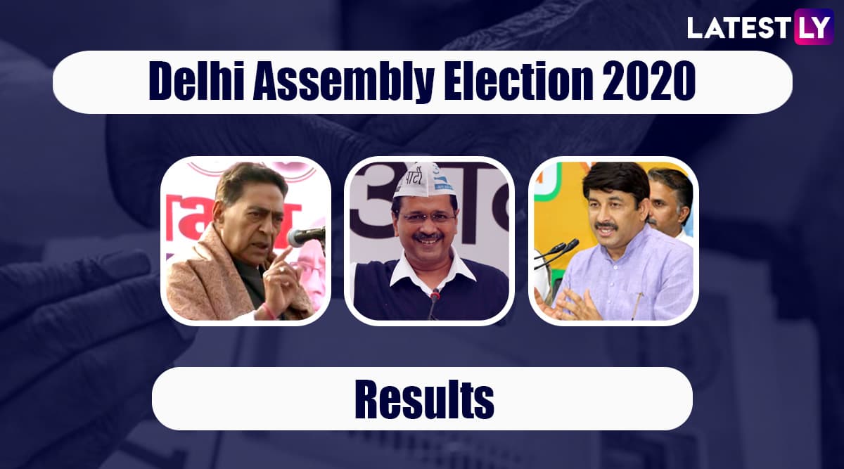 Delhi Assembly Elections 2020 Results to be Declared Today After Fierce Battle Between AAP, BJP and Congress; Counting to Begin at 8 AM Delhi Assembly Elections 2020 Results to be Declared Today After Fierce Battle Between AAP, BJP and Congress; Counting to Begin at 8 AM