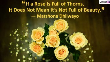Rose Day 2020 Images With Romantic Quotes: Sweet Sayings on Roses, Valentine’s Day Messages and Rose Day Greetings to Express Your Love