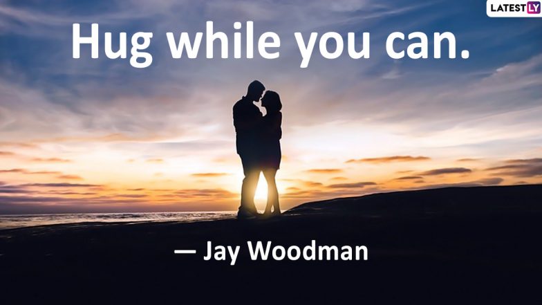 Hug Day 2020 Images With Romantic Quotes: WhatsApp Stickers, Greetings, Hike GIF Messages, Wishes and SMS to Send on Sixth Day of Valentine Week
