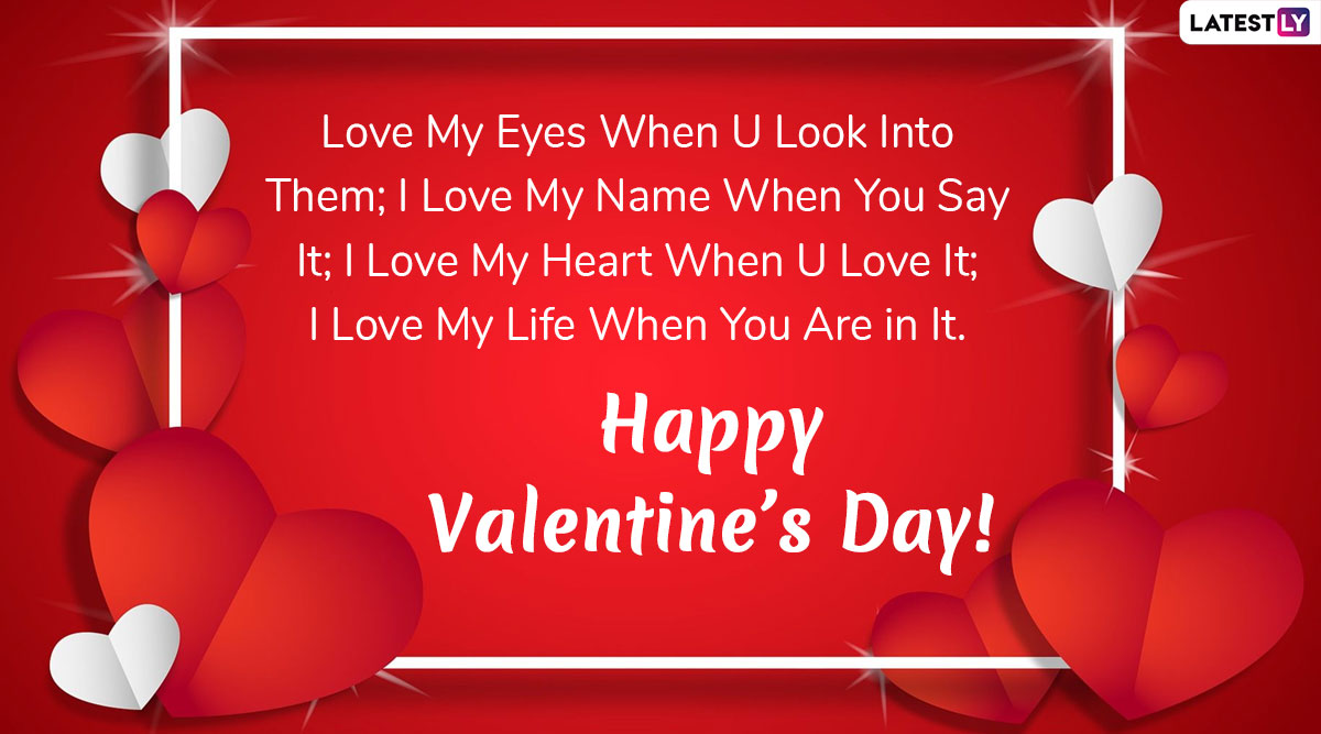 Valentine's Day 2020 Greetings, Images and Wishes: Passionate V-Day ...