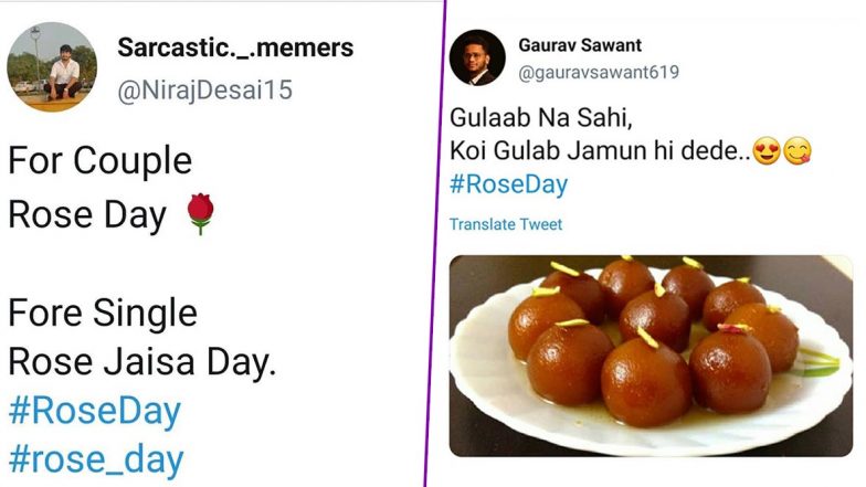 Rose Day 2020 Funny Memes and Jokes: It Is 'Roz Ka Day' for You and NOT 'Rose Day'? Check out Hilarious Posts by Singles That Will Make You LOL Hard