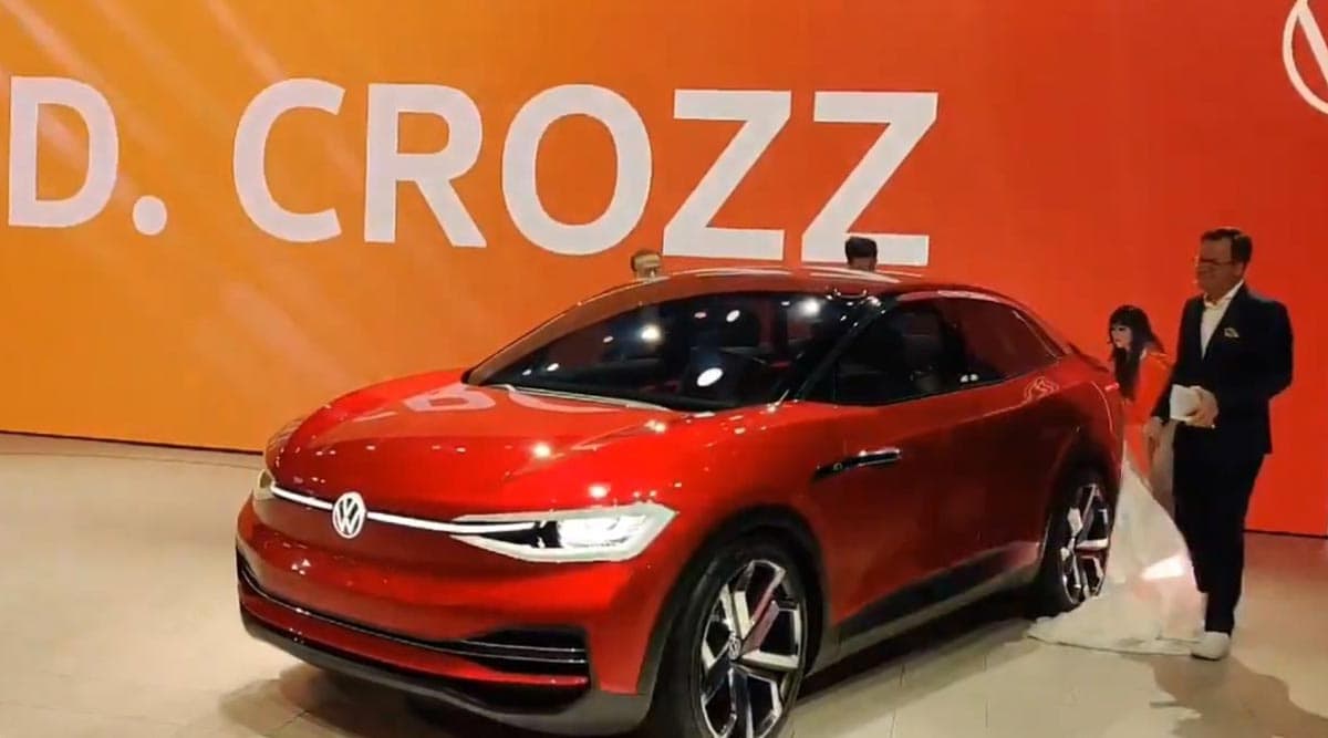 Auto Expo 2020: Volkswagen ID CROZZ Concept Electric Car Unveiled Auto Expo 2020: Volkswagen ID CROZZ Concept Electric Car Unveiled