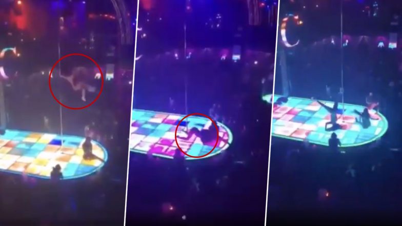 GoFundMe for Stripper Injured While Pole Dancing: Viral Video of Exotic Dancer's Horrific Fall Puts the Industry Under Scanner