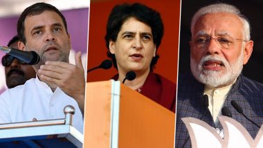 Delhi Elections 2020: National Capital to Witness Congress-BJP Faceoff, PM Modi to Address Rally in Dwarka, Rahul, Priyanka Gandhi to Campaign in Sangam Vihar, Jangpura