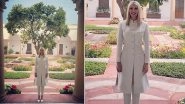 Ivanka Trump Looks Regal in an Anita Dongre White Fusion Sherwani on Day 2 of Her India Visit