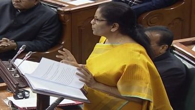 Union Budget 2020: Rs 15 Lakh Crore Credit Target for Farmers During Year 2020-21 Fiscal, Says FM Nirmala Sitharaman