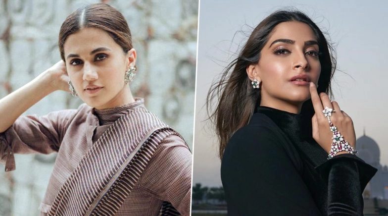 Sonam Kapoor Appreciates Taapsee Pannu by Calling Her a Clutter Breaker, Thappad Star Is Elated