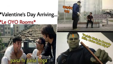 Valentine's Day Funny Memes and Jokes: From Bajrang Dal to Oyo Rooms for  February 14 Memes, Check out Hilarious Posts, Especially If You Are Single  | 👍 LatestLY