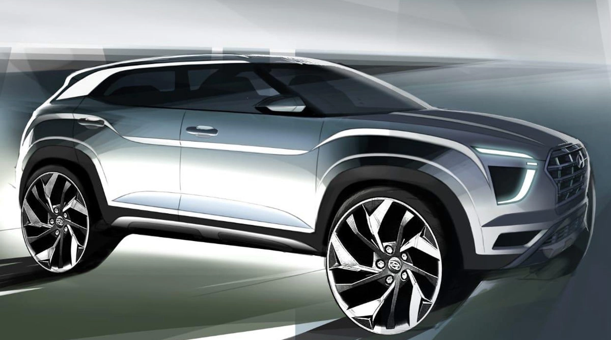 2020 Hyundai Creta Design Sketch Revealed
