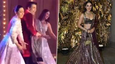 Armaan Jain-Anissa Malhotra Wedding Reception: Kareena Kapoor Khan, Kiara Advani Set the Stage on Fire With Their Dance Performances (Watch Videos) 