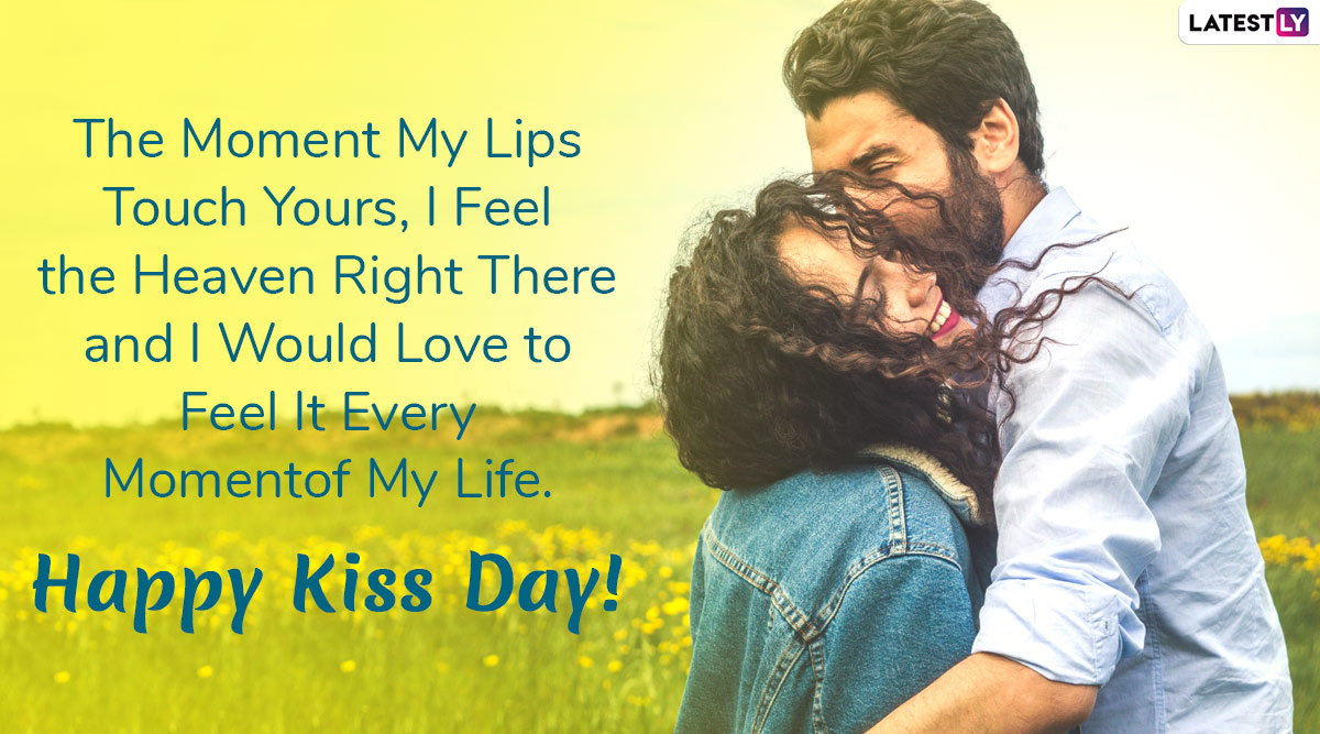 Happy Kiss Day 2020 Wishes and Messages: WhatsApp Stickers, GIF ...