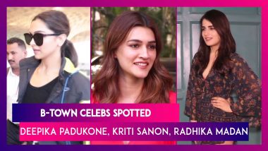 Deepika Padukone, Kriti Sanon, Radhika Madan And Other Celebs Spotted