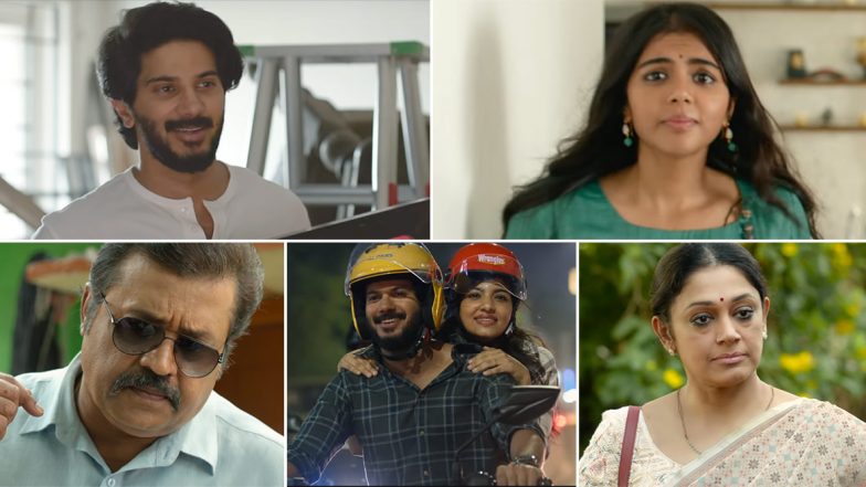 Varane Avashyamund Trailer: Dulquer Salmaan, Kalyani Priyadarshan, Shobana and Suresh Gopi Bring a Warm Film on Love and Relationships (Watch Video)