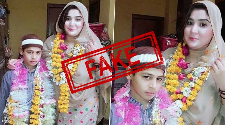784px x 436px - Fact Check: Tweet Claiming Muslim Woman From Saudi Arabia Married Her Son  Are Fake, Know Truth Behind The Viral Picture | ðŸ”Ž LatestLY