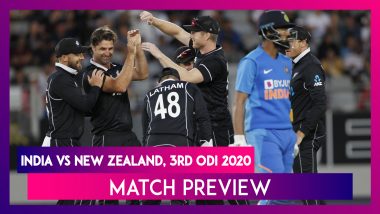 IND vs NZ, 3rd ODI 2020 Preview: New Zealand Eye Whitewash, India Consolation Win