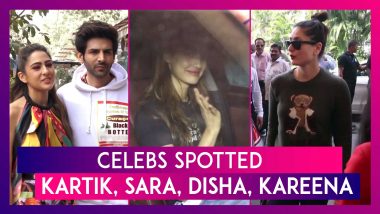 Kartik Aaryan, Sara Ali Khan, Disha Patani, Kareena Kapoor Seen In The City I Celebs Spotted