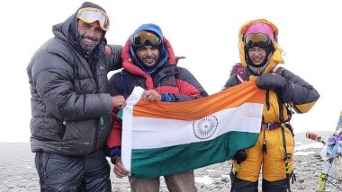 Kaamya Karthikeyan, Class 7 Student From Mumbai, Becomes Youngest Girl in the World to Summit Mount Aconcagua; See Pics