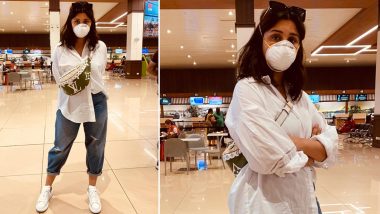 Parineeti Chopra Poses Wearing a Face Mask to Create Awareness About Coronavirus (View Pic)