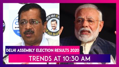 Delhi Assembly Election Results 2020 Trends At 10:30 AM: AAP Well Ahead But BJP Makes Gains