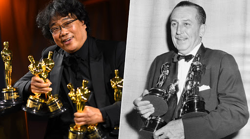 Parasite Director Bong Joon Ho Ties With Hollywood Legend Walt Disney for Winning Most Number of Oscars in One Night