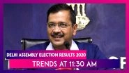 Delhi Assembly Election Results 2020 Trends At 11:30 am: AAP Looks All Set For Another Term
