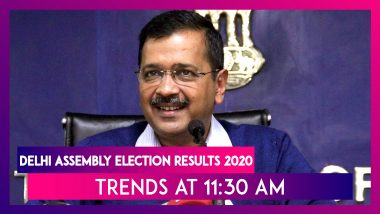 Delhi Assembly Election Results 2020 Trends At 11:30 am: AAP Looks All Set For Another Term