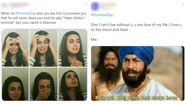 Promise Day 2020 Funny Memes and Jokes: Promise to Tag Your Partner on Memes Forever? Ditch Greetings and Wishes, Check Out The Funniest Pre-Valentine's Day Posts