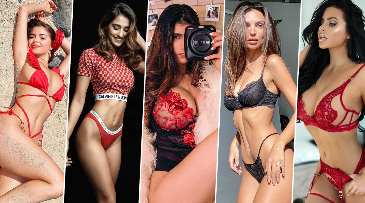 Mia Khalifa Alia Bhatt Sexy Videos - Valentine's Day Sexy Lingerie: From Disha Patani and Demi Rose to ...