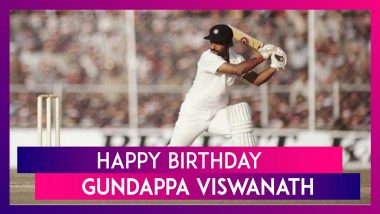 Happy Birthday Gundappa Viswanath: Lesser Known Facts About The Former Indian batsman