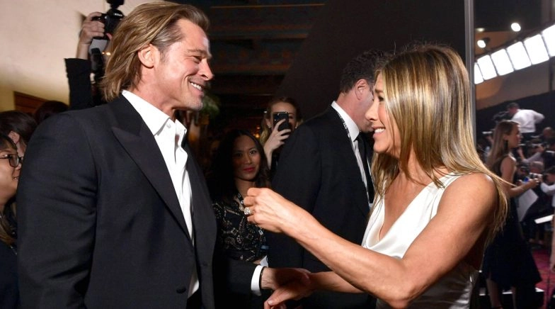 Ex Couple Brad Pitt and Jennifer Aniston Bump into Each Other at 2020 Oscars After-Party (View Pic)