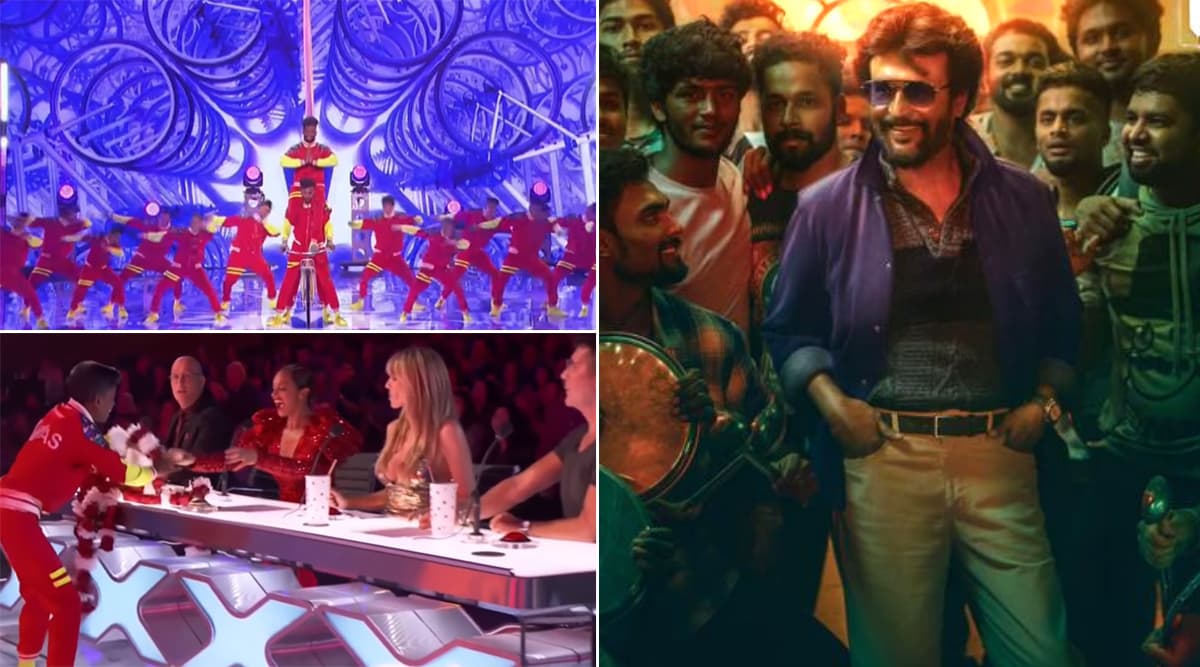 Rajinikanth's Petta Song Marana Mass Enthralls International Audiences Thanks to V Unbeatable's Killer Act on America's Got Talent (Watch Video) Rajinikanth's Petta Song Marana Mass Enthralls International Audiences Thanks to V Unbeatable's Killer Act on America's Got Talent (Watch Video)
