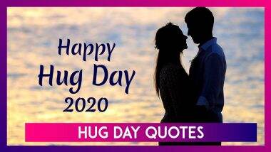 Romantic Hug Day 2020 Quotes and Beautiful Images to Celebrate Valentine Week