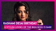 Rashami Desai Birthday Special: 6 Looks Of The Bigg Boss 13 Babe Which Scream Glamour!