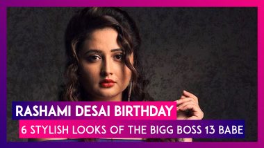 Rashami Desai Birthday Special: 6 Looks Of The Bigg Boss 13 Babe Which Scream Glamour!