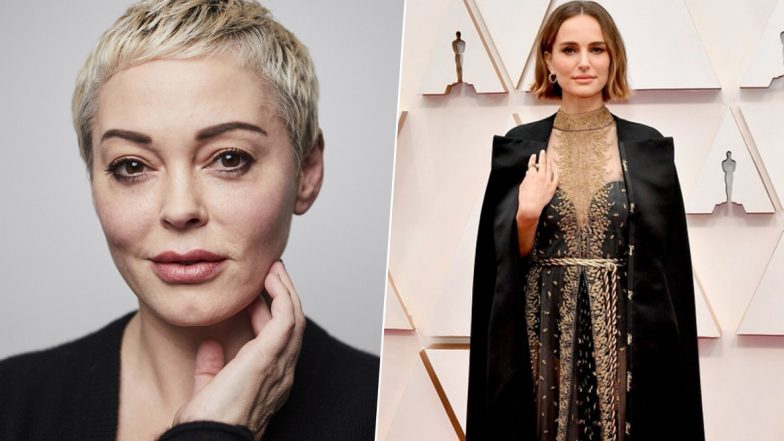 Rose McGowan Slams Natalie Portman’s Pro-Women Oscars Ensemble, Questions the Annihilation Actress About How Many Female Directors She Has Worked With