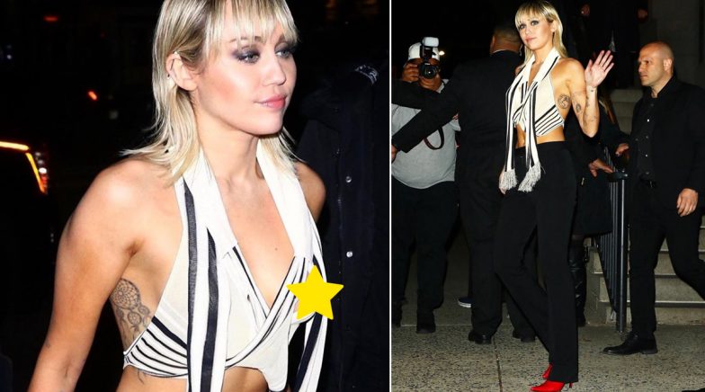 Miley Cyrus Nip Slip: Singer Shares Wardrobe Malfunction Pics on Instagram ...