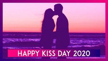 Kiss Day 2020 Wishes: WhatsApp Messages, Quotes, Sayings to Send on Seventh Day of Valentine Week