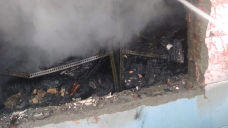 Delhi: Fire Breaks Out at Auto Spare Parts Factory in Mundka, 26 Fire Tenders At Spot