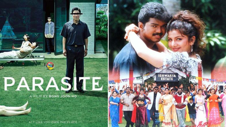 Parasite in Legal Trouble After Vijay Thalapathy Starrer Minsara Kanna’s Producer Demands Compensation for Plagiarising His Movie’s Core Plot