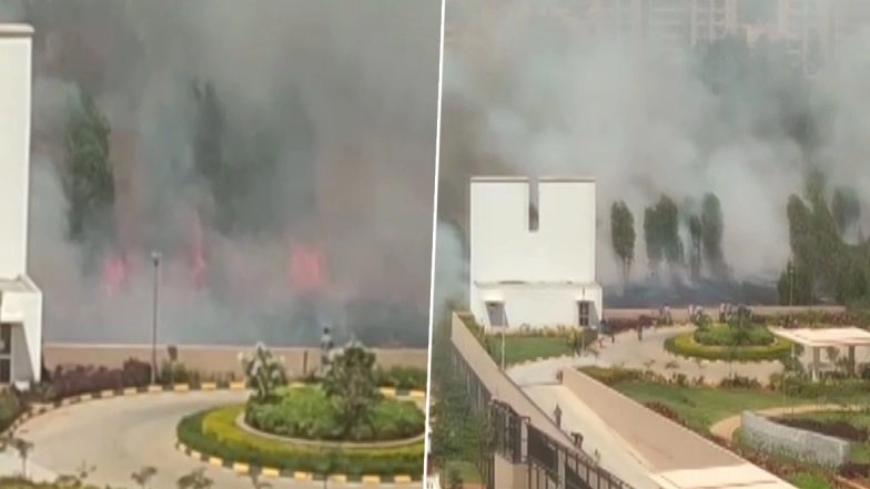Bengaluru: Fire Erupts Near Prestige Lakeview Habitat; No Injuries Reported