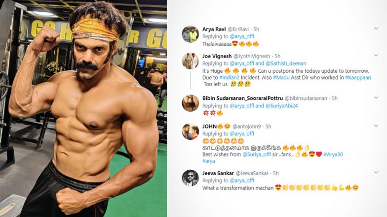 Arya Stuns His Fans By Flaunting His Chiselled Look for Pa Ranjith’s Next (View Pic)