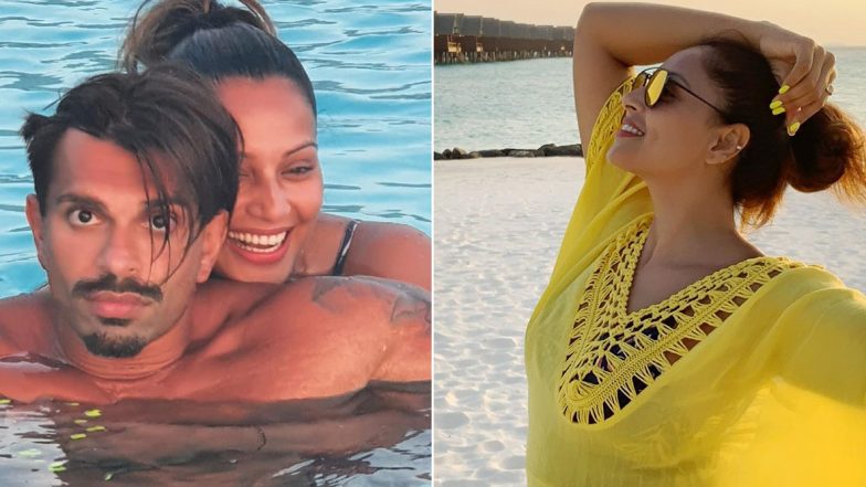 Bipasha Basu and Karan Singh Grover Kick-Off Their Maldives Vacay in Style Ahead of Latter's Birthday (See Pics) 