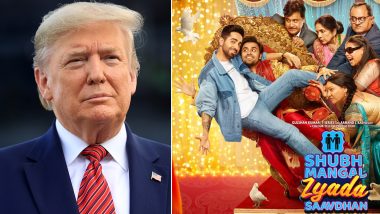 US President Donald Trump Gives a Thumbs-Up to Bollywood's Gay Romance Shubh Mangal Zyada Saavdhan - Read Tweet!