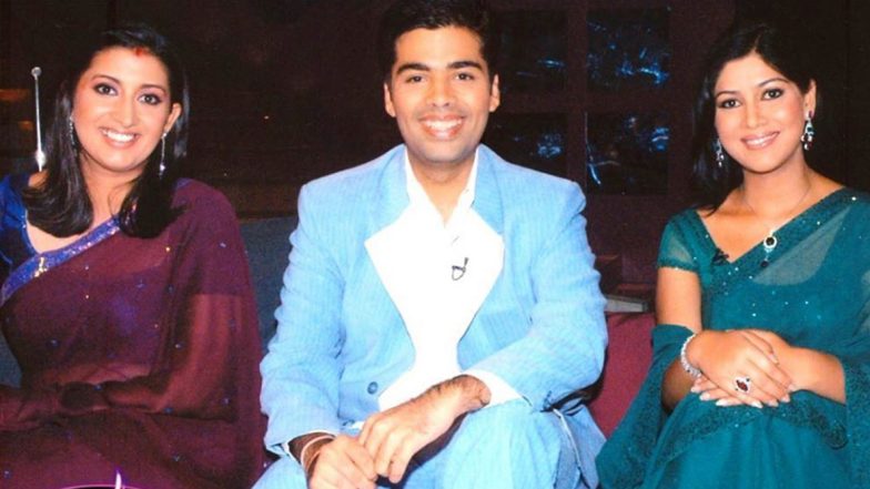 Smriti Irani Shares a Throwback Pic With Karan Johar, Sakshi Tanwar From KWK But Her Witty Comment on KJo's 'Missing Pout' is a Winner!   
