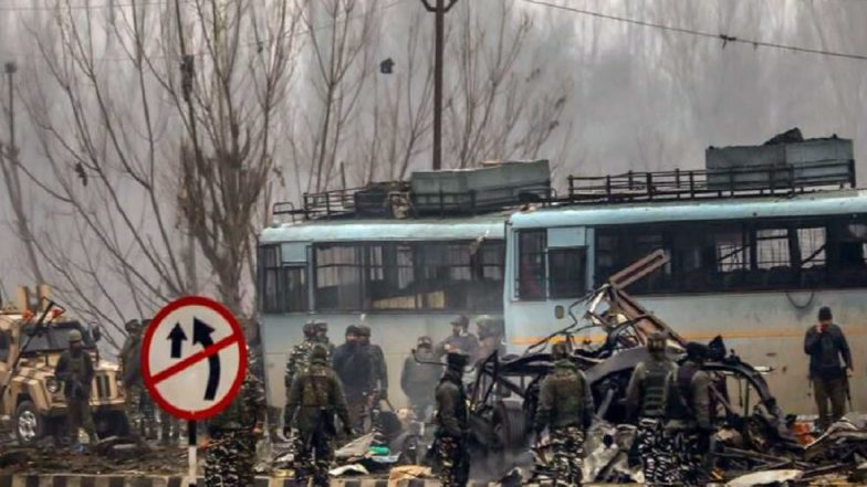 Pulwama Attack Case: NIA Arrests Over-Ground Worker of JeM For Providing Shelter & Logistic Support to Suicide Bomber