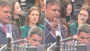 Viral Video of NY Post Journalist Making Faces at Indian Reporter at Trump Press Con Infuriates Twitter