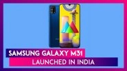 Samsung Galaxy M31 Featuring A 6,000mAh Battery Unveiled in India From Rs 14,999; Price, Features, Variants & Specs